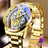 Double-sided Skeleton Automatic Machine Watch