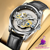 Double-sided Skeleton Automatic Machine Watch