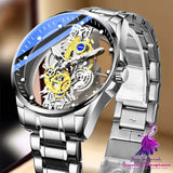 Double-sided Skeleton Automatic Machine Watch