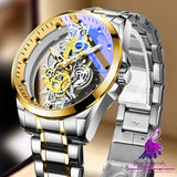 Double-sided Skeleton Automatic Machine Watch