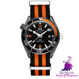 Luminous Classic Canvas Belt Men’s Mechanical Watch