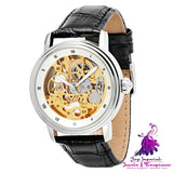 Transparent Hollowed Out Women’s Automatic Watch