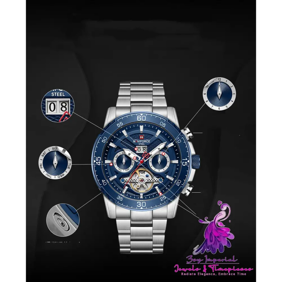 Men’s Hollowing Out Automatic Mechanical Watch