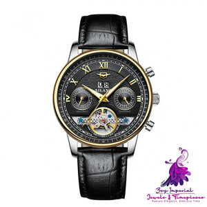 Automatic Mechanical Sun Moon Stars Men’s Watch