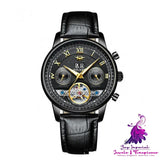 Automatic Mechanical Sun Moon Stars Men’s Watch