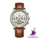 Automatic Mechanical Sun Moon Stars Men’s Watch