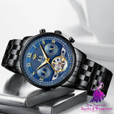 Automatic Mechanical Sun Moon Stars Men’s Watch