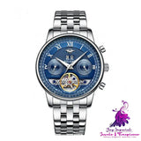 Automatic Mechanical Sun Moon Stars Men’s Watch