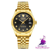 Automatic Rhinestone Men’s Watch