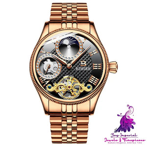 Automatic Skeleton Waterproof Men’s Watch