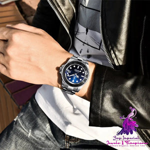 Waterproof Stainless Steel Automatic Mechanical Watch for