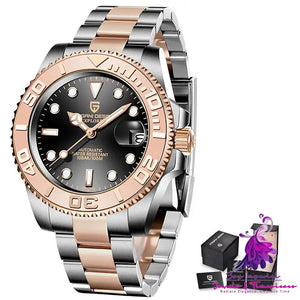 Waterproof Stainless Steel Automatic Mechanical Watch for