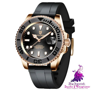 Waterproof Stainless Steel Automatic Mechanical Watch for