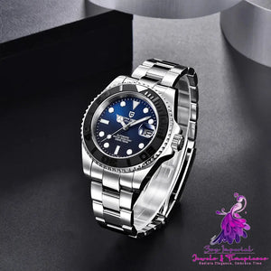 Waterproof Stainless Steel Automatic Mechanical Watch for