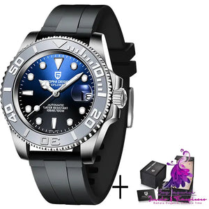 Waterproof Stainless Steel Automatic Mechanical Watch for