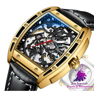 Skeleton Automatic Mechanical Watch for Men