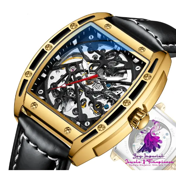 Skeleton Automatic Mechanical Watch for Men