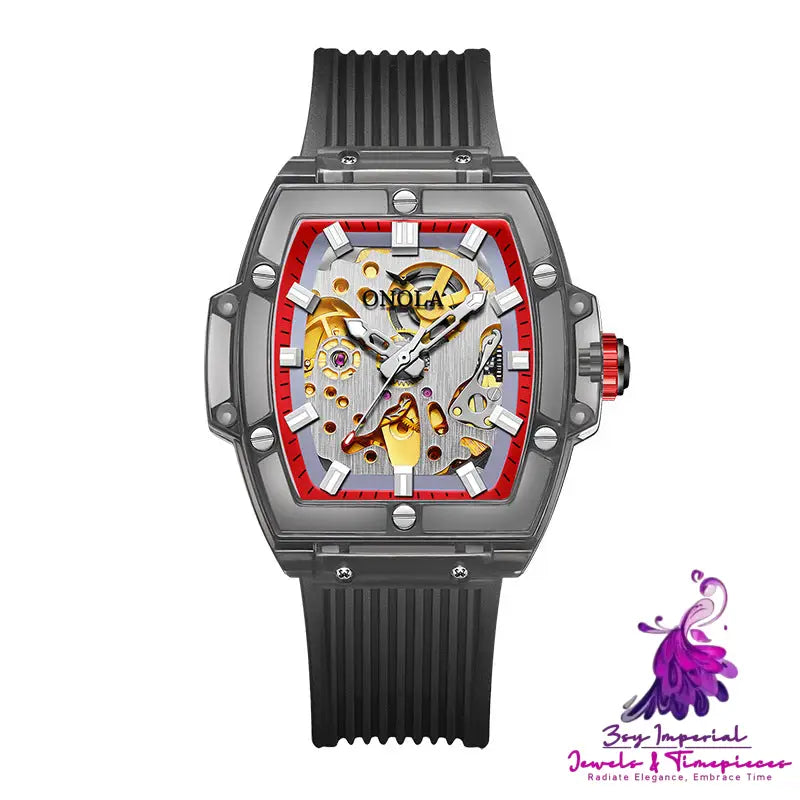 Skeleton Automatic Mechanical Men’s Watch