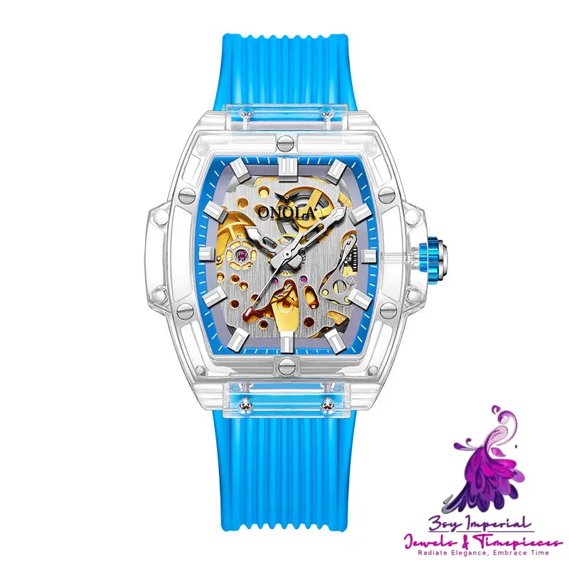 Skeleton Automatic Mechanical Men’s Watch