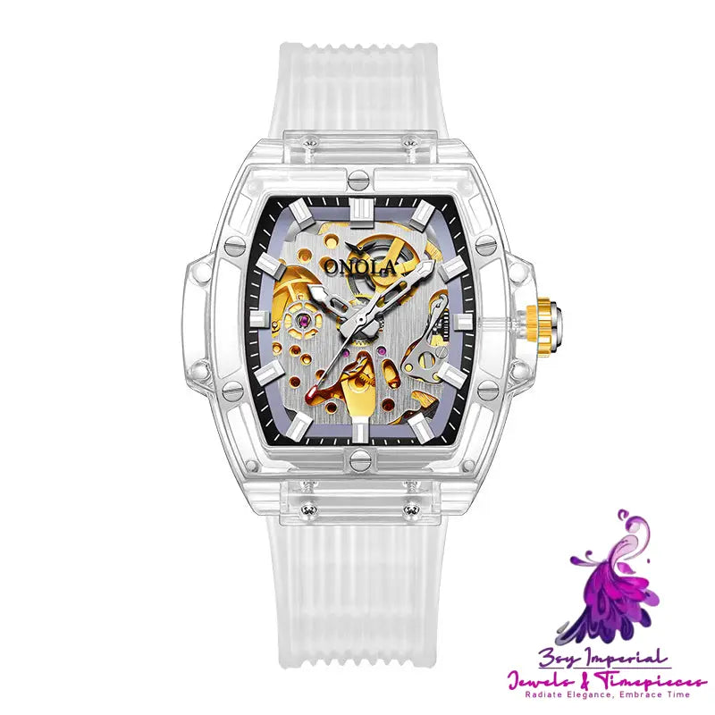 Skeleton Automatic Mechanical Men’s Watch