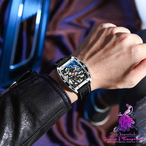 Skeleton Automatic Mechanical Watch for Men