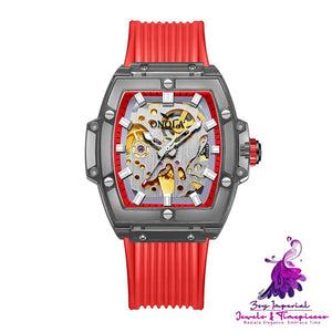 Skeleton Automatic Mechanical Men’s Watch