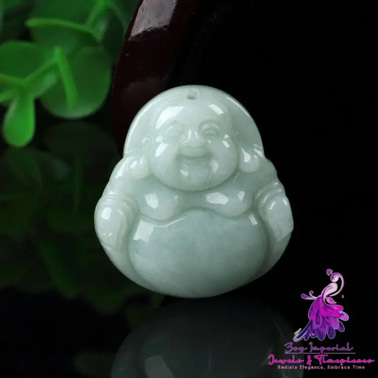 Jade Buddha Pendant