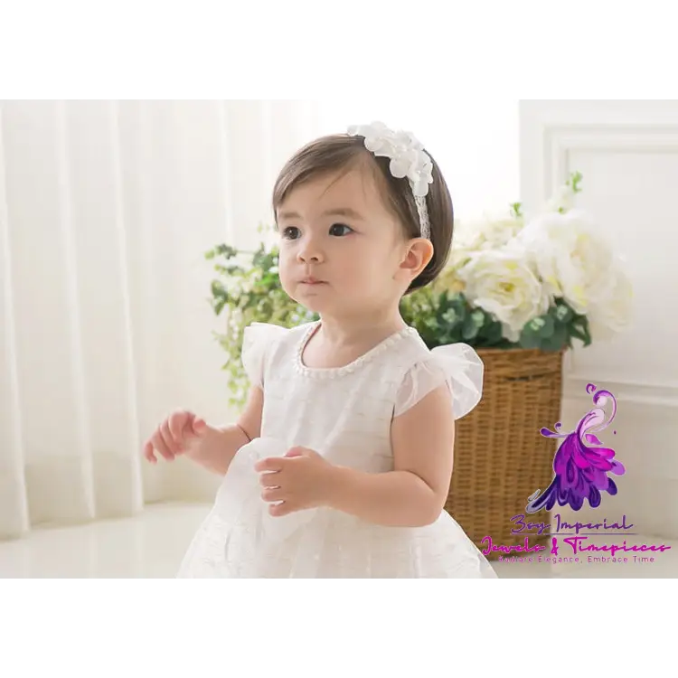 Korean Version Of Female Baby Butterfly Headband