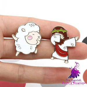 Cute Cartoon Japanese Badge Backpack Brooch