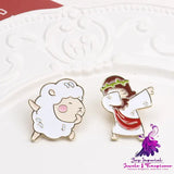 Cute Cartoon Japanese Badge Backpack Brooch