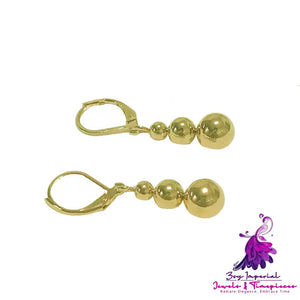 Bad Girl Ball Pendant Ear Ring