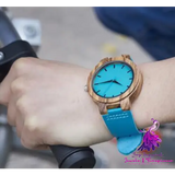 Bobo Bird Couple Bamboo Table Watch