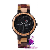 Bobo Bird Couple Bamboo Table Watch