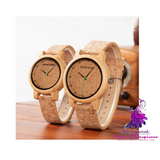 Bamboo and Wooden Wristwatch