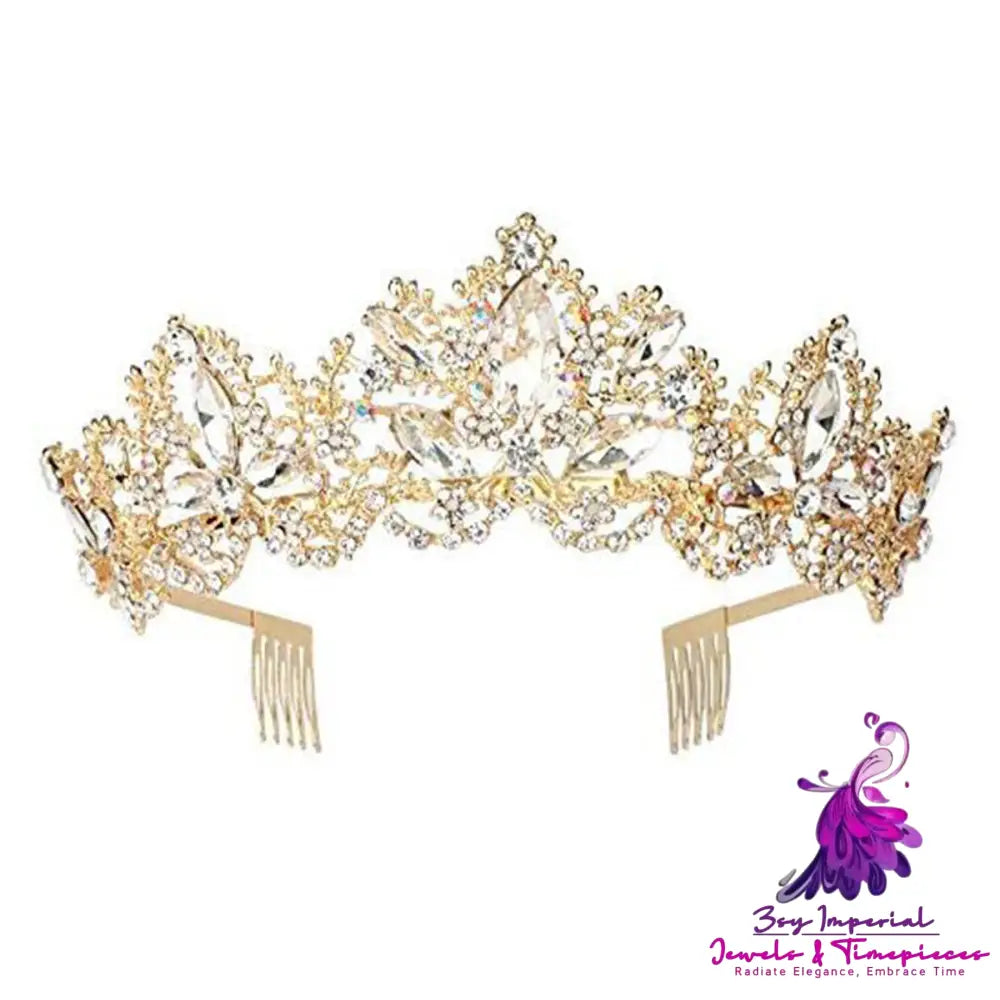 Baroque Exquisite Bridal Crown