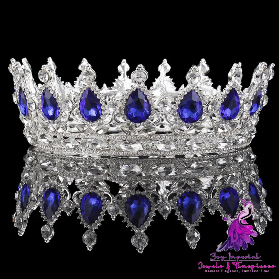 Baroque Bridal Crown Headdress