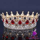 Baroque Bridal Crown Headdress