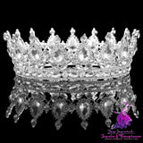 Baroque Bridal Crown Headdress