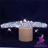 Rhinestone Bride Crown Hair Band