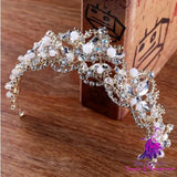 Baroque Luxury Crystal Bridal Tiara