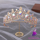 Baroque Rhinestone Crown Hair Band