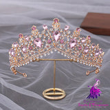 Baroque Rhinestone Crown Hair Band