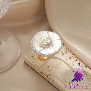 Baroque Pearl Retro Ring