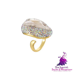 Baroque Pearl Retro Ring