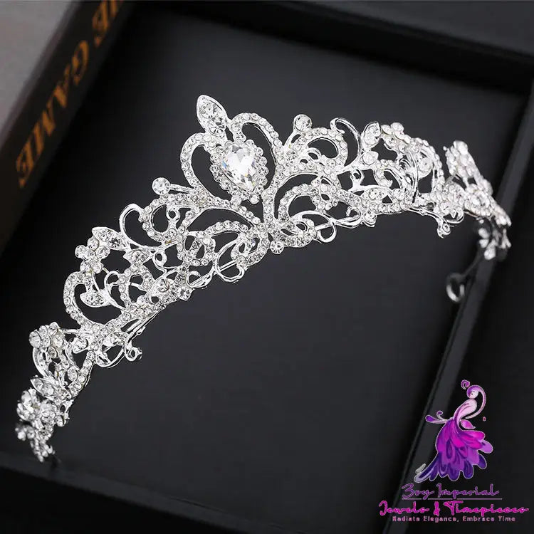 Baroque Bridal Crown Headband