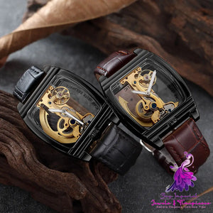 SHENHUA Double-Sided Hollow Watch