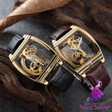 SHENHUA Double-Sided Hollow Watch