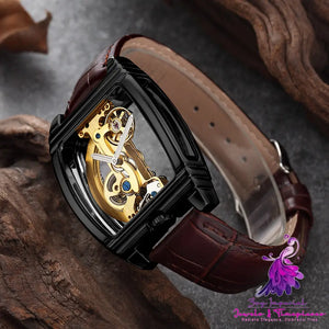 SHENHUA Double-Sided Hollow Watch