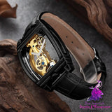 SHENHUA Double-Sided Hollow Watch