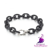 Basic Style Silver Bracelet